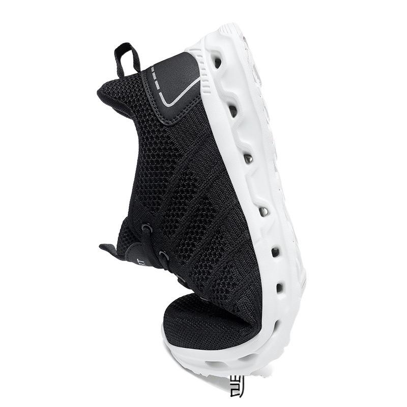 Outdoor running summer lightweight large size casual fashion men's shoes fly-woven mesh sneakers men
