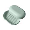 1/3pcs Plastic Bathroom Shower Soap Box With Lids Tray Dish Storage Holder Plate For Home Travel Plate Home Soap Container