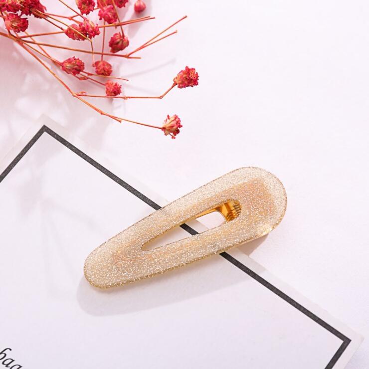 Popular Fashion Acetate Sweet Hairpins Girls Hair Clips Pin Barrette Accessories For Women Lady Hairclip Hairgrip Headwear