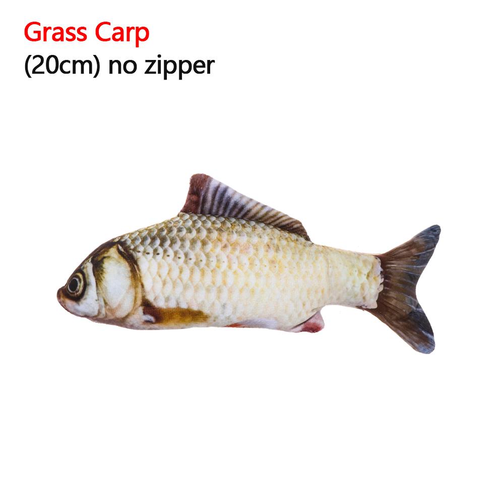 1Pc New Lovely Soft Funny Artificial Simulation Fish Cute Plush Toys Stuffed Sleeping Toy For Little Kids Playing Toy Gift