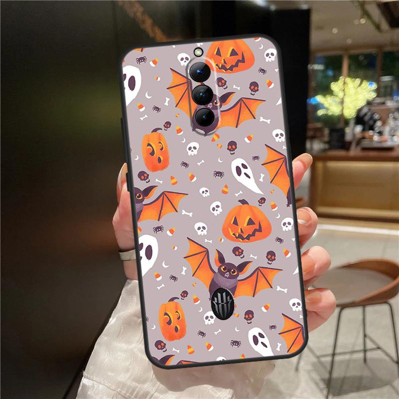 Halloween Vampire Bats Case For ZTE Nubia Red Magic 11 10 9 8 8S 9S 10S Pro Plus 6 7 6S 7S For RedMagic 10 Air Cover