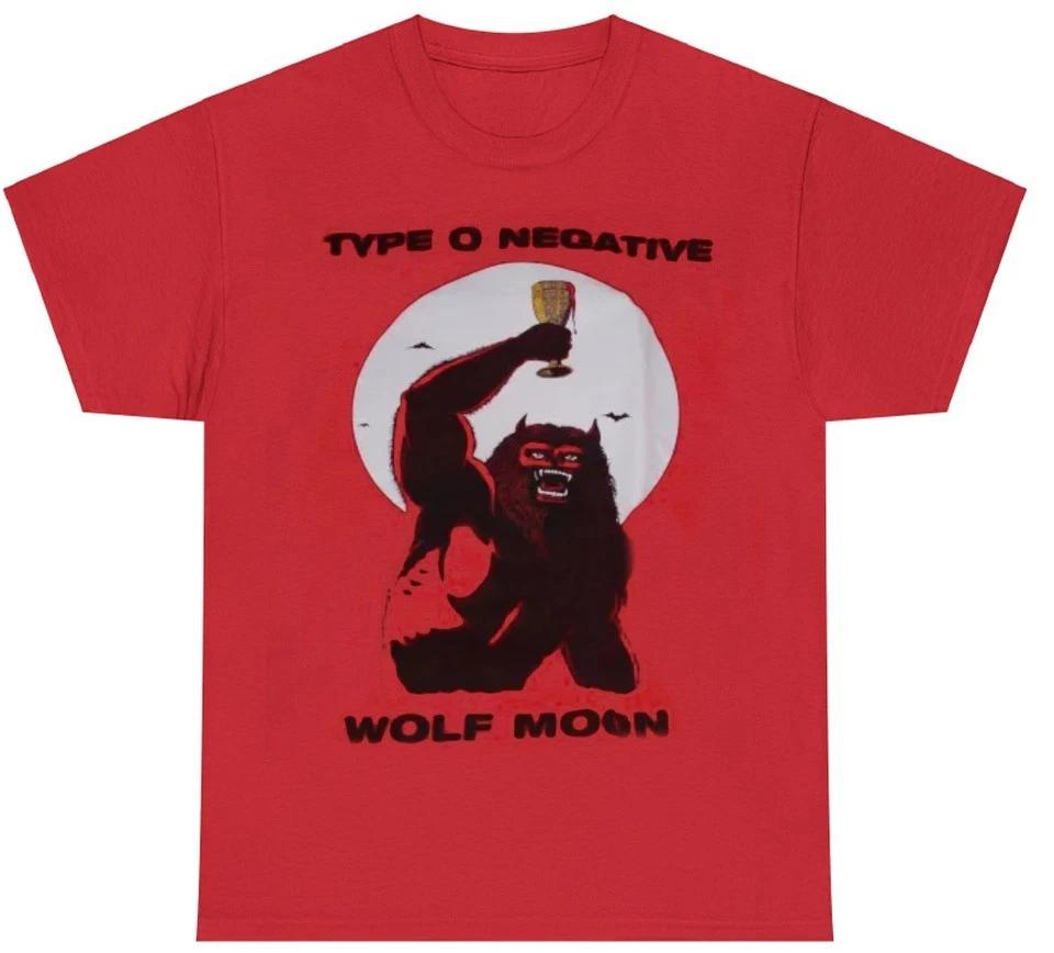 

Type O Negative Wolf Moon Red Men Unisex S-234XL E776 2XL