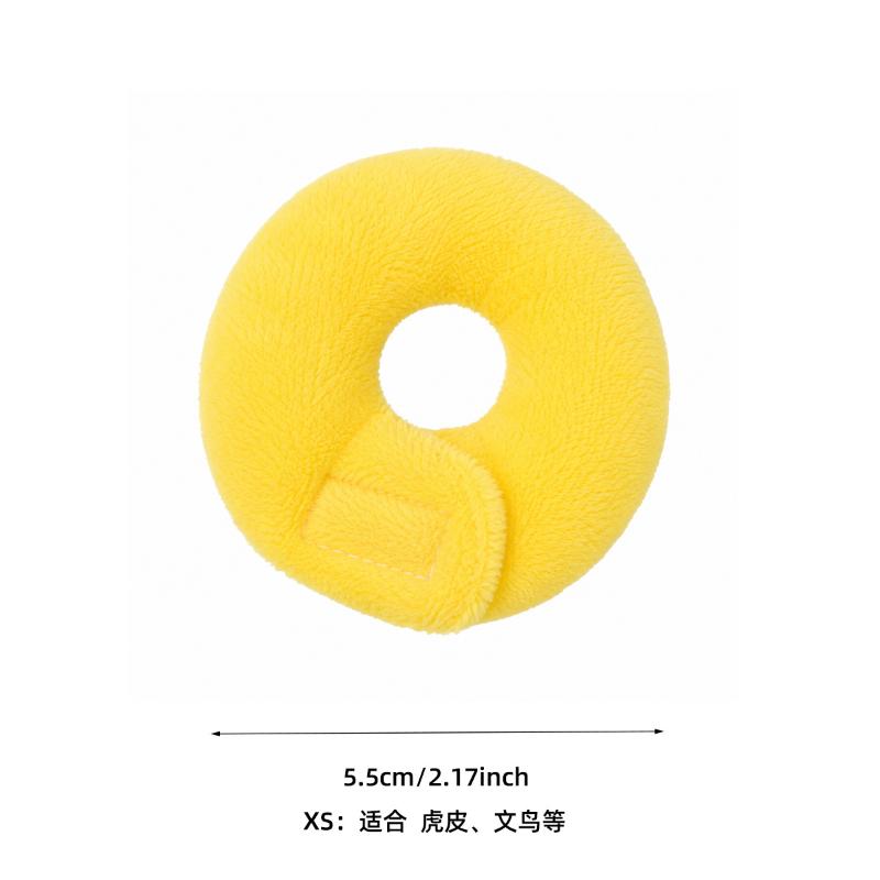 Soft Parrot Recovery Cone Comfortable Anti-Bite Anti Licking Collar Adjustable Breathable Bird Elizabethan Collar
