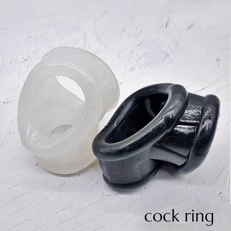 Delay Elastic Cock Ring Scrotum Sleeve