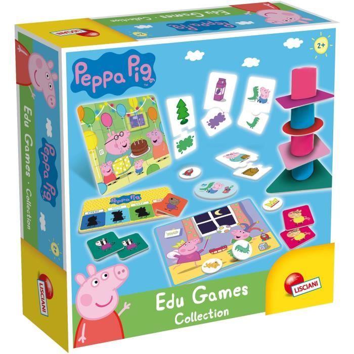 Collection of Educational Games - Peppa Pig - Edu Games Collection - LISCIANI