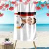 Schlotterbeck Print Beach Towel, Large Soft Quick Dry Towel for Beach Camping Swimming