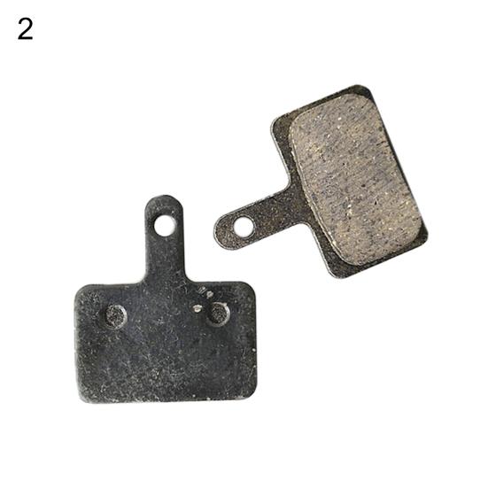 1 Pair Bicycle Brake Pad Compact No Noise Semi-metal Detachable Brake Disc Pad for MTB Road Bike