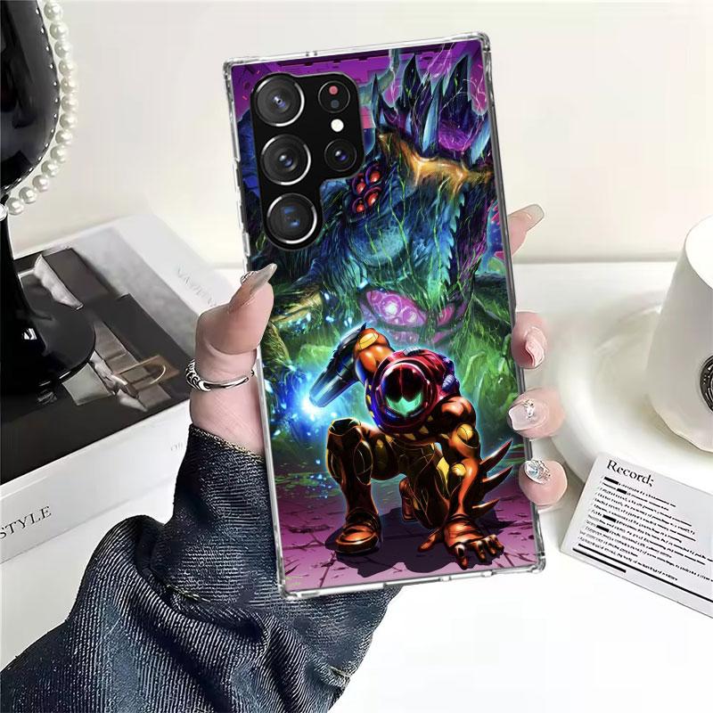 Game M-Metroids Soft Phone Case For Samsung Galaxy S22 S23 S24 S25 Edge S26 Ultra S20 FE S21 Plus + Fundas Coque Galaxy S20 S21