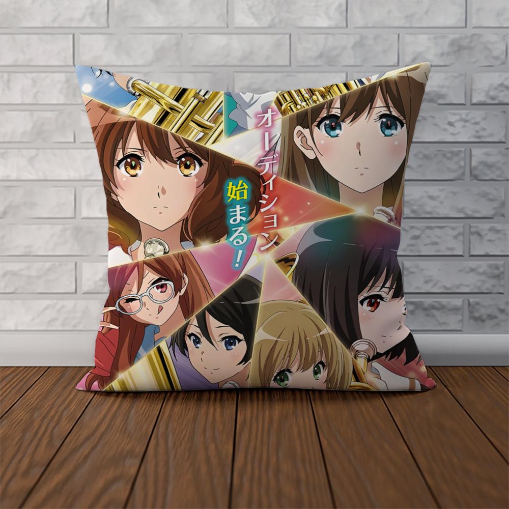 Sound Euphonium 3 Pillow Case For Car Sofa Decorative Home Double-sided Print Plush Square Throw Pillow Cushion Cover