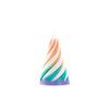 1 Piece Spiral Cone Decompression Toy 3D Printed Pyramid Impossible Pass-Through Sculpture Square Pillar Helix Screw Fidget Toys