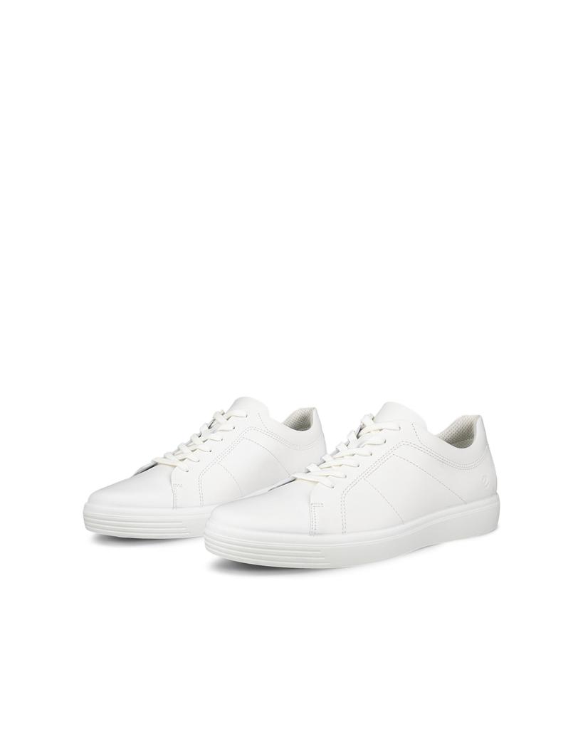 ECCO Classic Sneakers, Echtes Leder, Herren Casual Sneakers, EU43