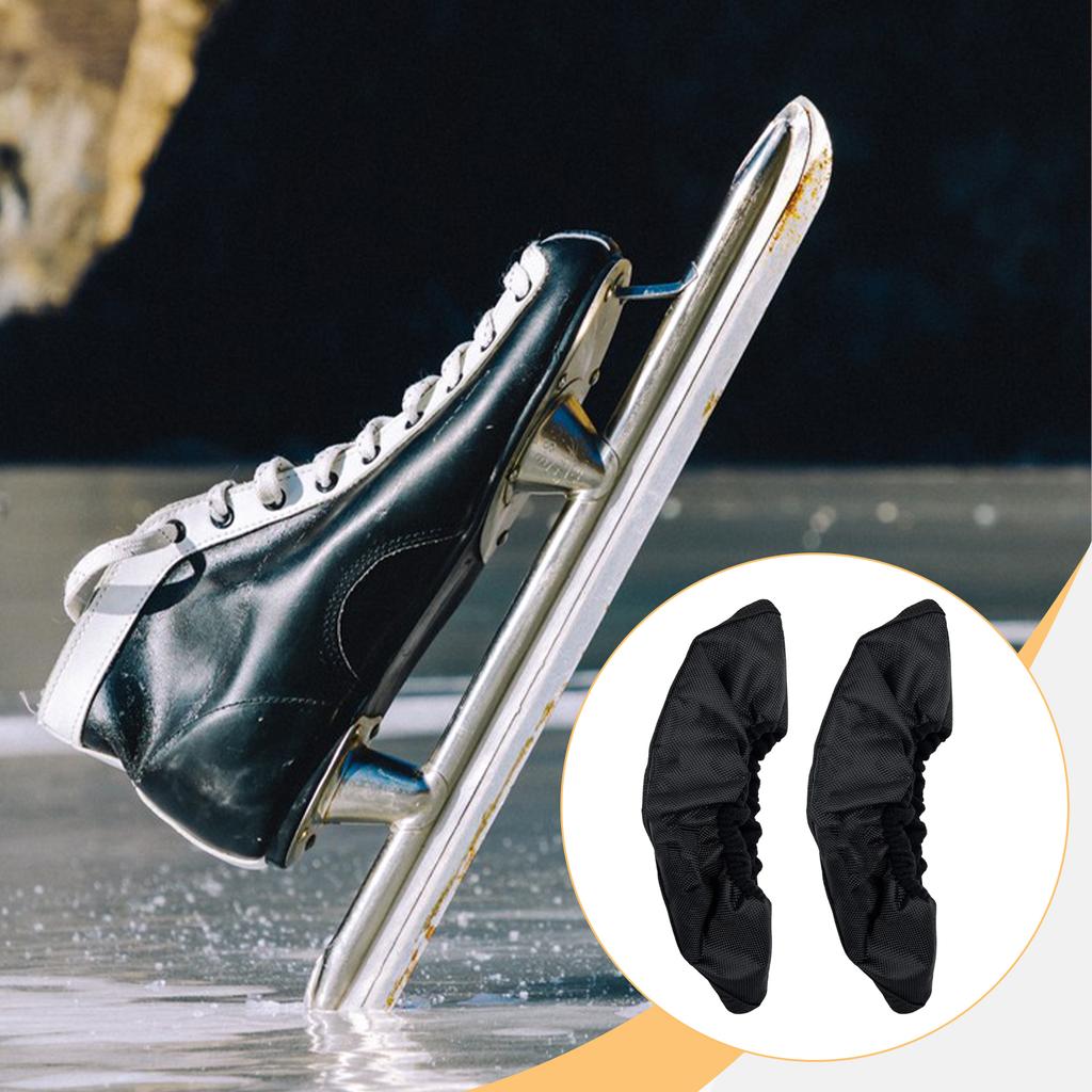 2 Pcs Ice Skate Blade Covers Sleeve Skate Protective Cover Hockey Skates Figure Skate Protection Covers for Shoes Children Adult