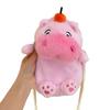Animal Doll Capybara Plush Crossbody Bag Persimmon Cartoon Plush Shoulder Bag  Office