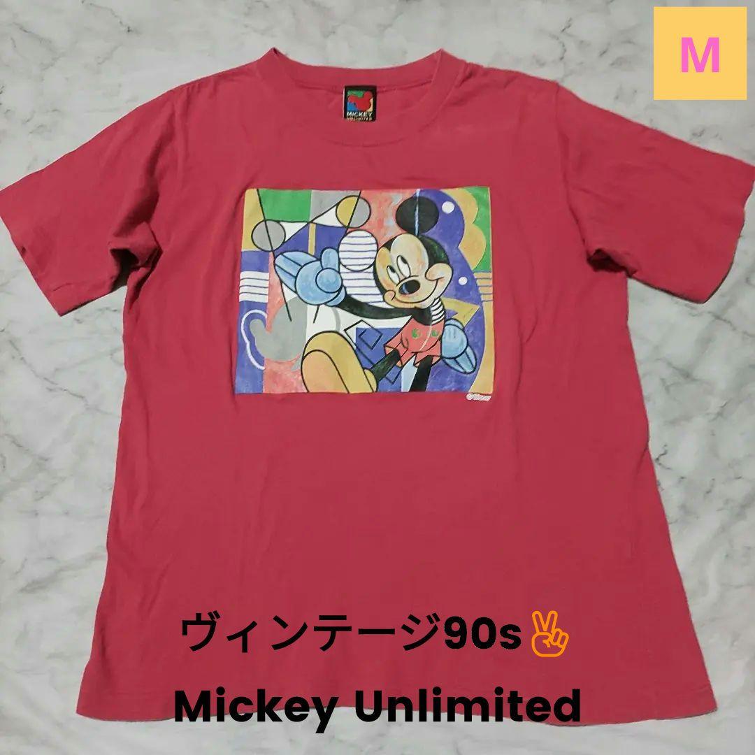 

[USED] Vintage 90s Mickey Unlimited Mickey Mouse T-shirt, size M