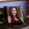 Music Y-Yuna Cushion Cover Home Decor Cushion Cover Soft Throw Pillowcase for Sofa Bedroom Outdoor Use