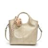 Large Capacity Bag Women's New Versatile Soft Leather Messenger Bag Women's Casual Portable Tote Bag