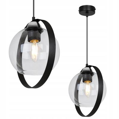 MODERN HANGING LAMP GLASS RING LAMP