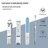 Zhou Mushi 4-Piece Stainless Steel Nail Clipper Set