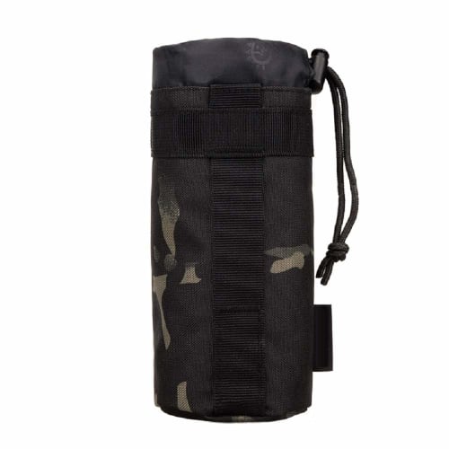 PHOENIX IKKI 550ml Water Bottle Holder, Molle Compatible, Camouflage Pattern, Tactical, Military, Outdoor, Water Bottle Pouch, Handy Pouch, Water Bott