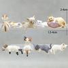 Home Decoration Cute Desktop Gifts Cartoon Simulation Edge Hang Cat Car Center Console Ornaments Decoration Car Accessories