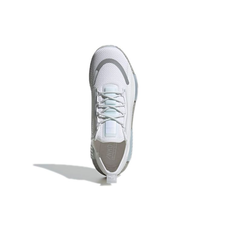 Adidas NMD_R1 Spectoo Blanc Argent Métallique Baskets Unisexe Blanc Nuage Blanc Cristal GZ9267