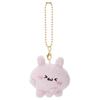 Lovey's Nakayoshi Ball Chain Mascot Sumoppi and Pyonchi Plush Toy Width Approx. 12cm