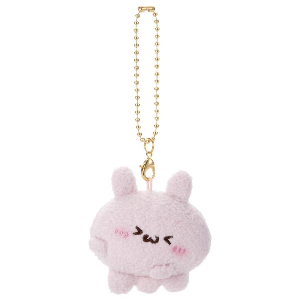 Lovey's Nakayoshi Ball Chain Mascot Sumoppi and Pyonchi Plush Toy Width Approx. 12cm