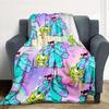 Monster AG Flanelldecke Kuscheldecke Weich Warm Sofa Bett Camping Heimdeko Einzigartiges Weihnachtsgeschenk C92688