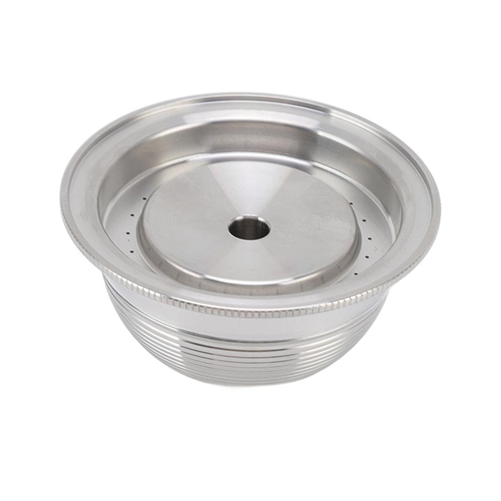 Stainless Steel Coffee Capsule Filter Reusable Coffee Pods Refillable Filter Cup with PVC Label for