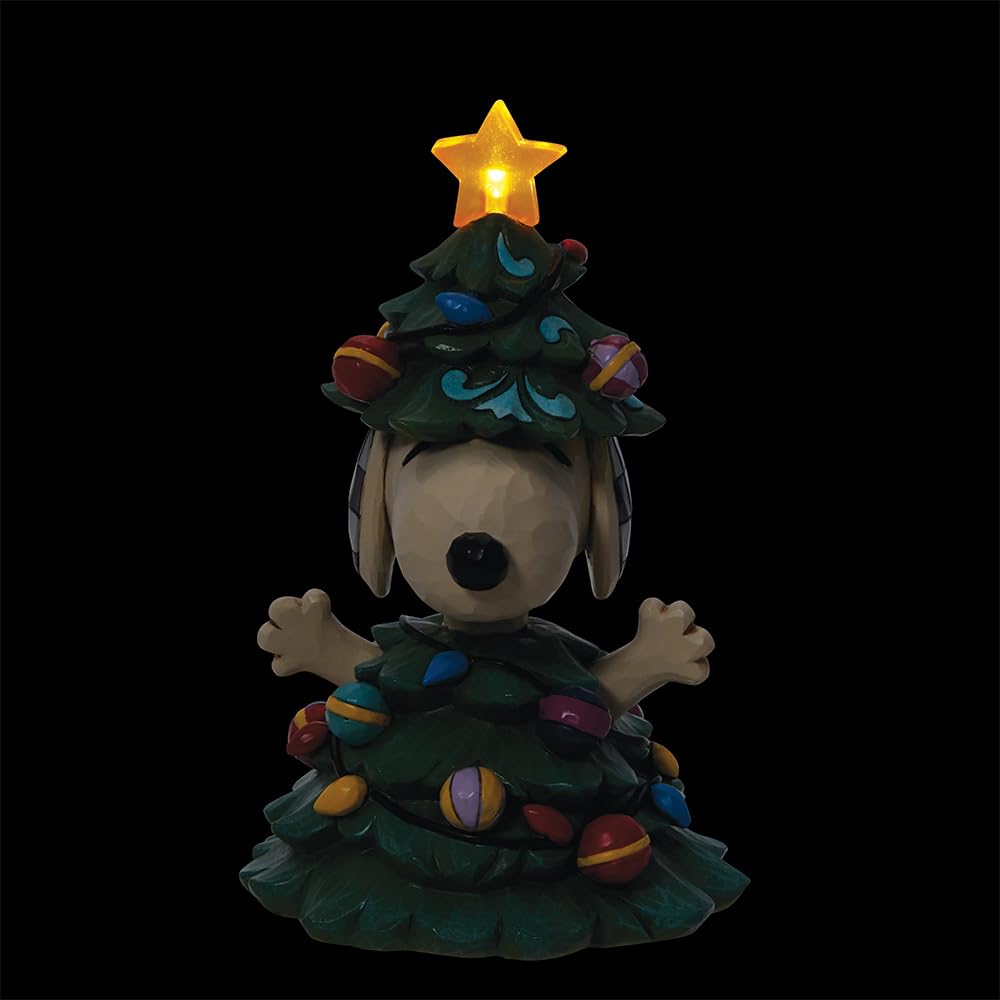 JIM SHORE Snoopy Christmas Tree 6013042