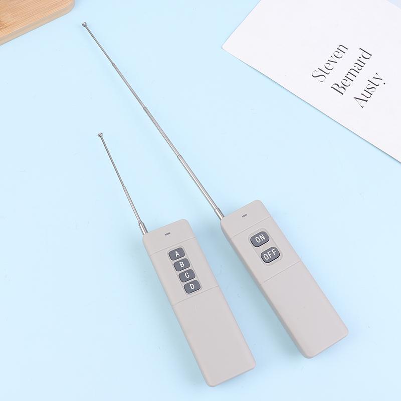 433Mhz 3000 Meters Long Distance Receiver Transmitter High Power 1/2/4 Ch Rf Remote Control 1527 Learning Code Remote Control