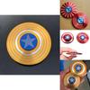 Lebhaft gefärbter Captain America Fidget Spinner mit Hochgeschwindigkeitsrotation zur Stressreduzierung