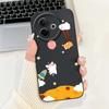 Für Vivo Y39 5G Hülle V2436 Niedliches Mode Cartoon Muster Abdeckung Stoßfest Weiche TPU Handyhüllen Für Vivo Y300i Y 39 VivoY39 Bumper