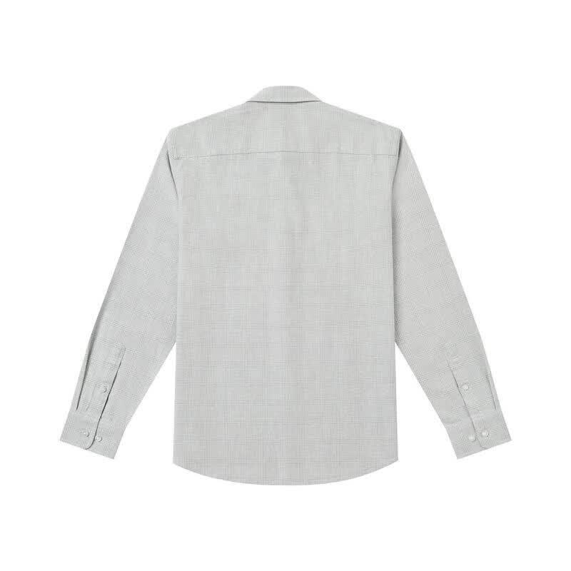 HAZZYS Men's Houndstooth Casual Long-Sleeve Shirt