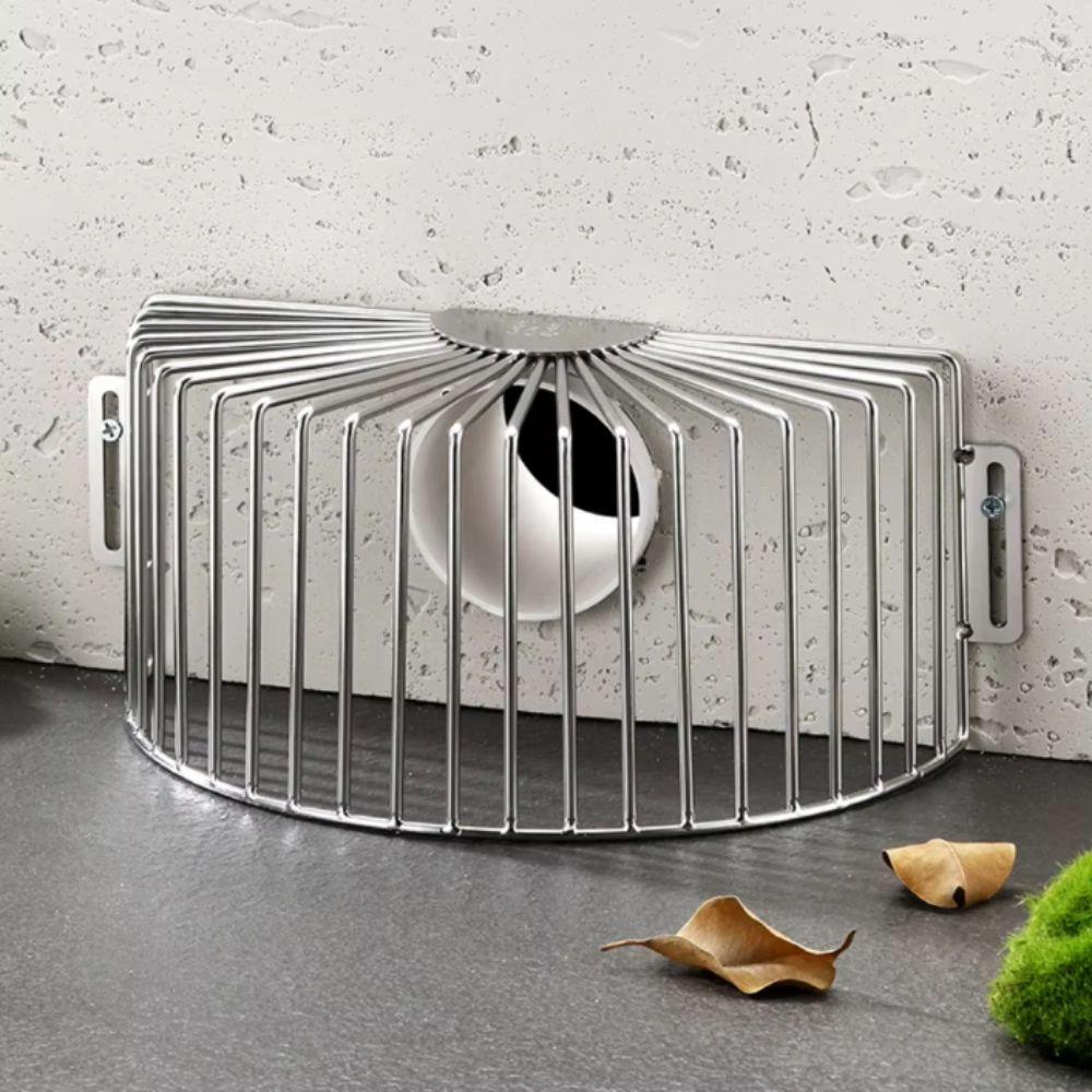 Stainless Steel Drain Cover 304 Stainless Steel Wall Drainage Stopping Blockage Floor Drain Roof