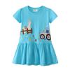 JumpinMeters Girls' Stylish Embroidered Princess Dress - New Summer Collection for Children