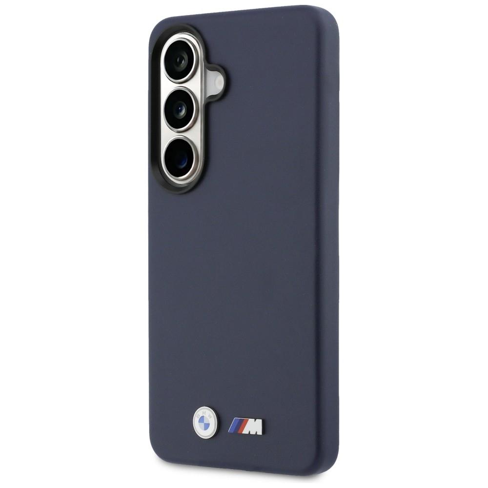 BMW M Metal Logo MagSafe Case for Samsung Galaxy S26 Navy Blue
