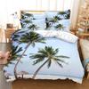 Cartoon Beach Car Duvet Cover Set 3d Digital Printing Polyester Comforter Cover King Queen Full Size for Kids Girls Bedding Set