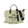 Used 11961 The Creature Mini Tote (H055M01RE21) 7924 Light Green Fur Logo 2-Way Logo Pistachio Unisex from Japan