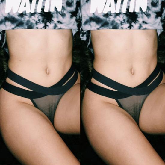 Dámské sexy průsvitné kalhotky G-string Kalhotky Tanga Erotické spodní prádlo Kalhotky