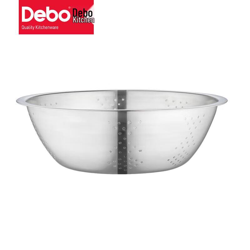 Debo Clinton Stainless Steel Washing Basin & Strainer Set