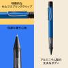 LAMY Ocean Blue Ballpoint Pen Ergonomic Medium Line Width Lightweight Aluminum Body Includes LAMY M 16 Black Refill AL-star - Clear, Grip, - -