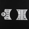 7pcs Center Shift Gear Selector Button Decals Cover For Jaguar XF 12-15