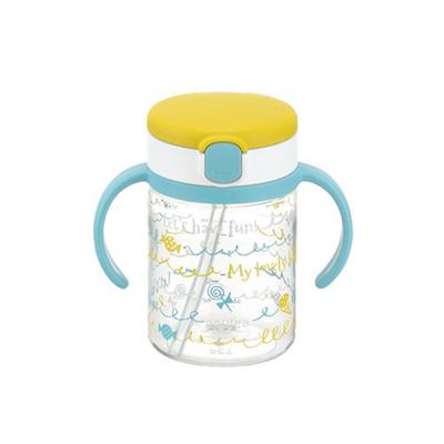 Richell AQ Straw Cup 200ml, 1 Piece, Yellow