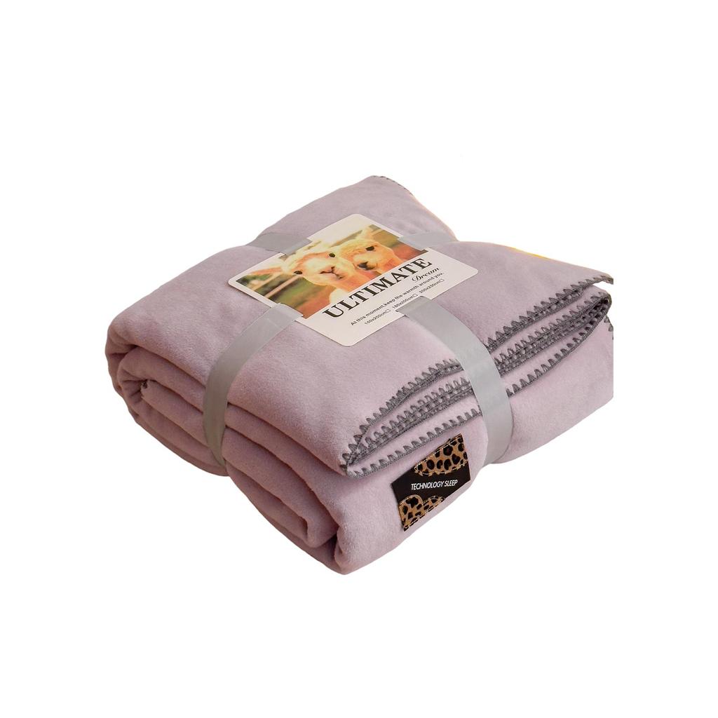 Thickened Warm Plush Fleece Blanket Soft Cozy Throw for Office Nap Travel Use Bedroom Size 200cm/78 74in by 180cm/70 87in Suitable for Indoor Outdoor