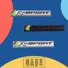 Car Styling R Sport for R-Sport Accessories Car Fender Side Trunk Nameplate Decal Emblem Badge Sticker