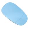 Right Passenger Side Heated Mirror Glass with Backing Plate Blue 51167252894 Rear View Mirror Glass Replacement for E90