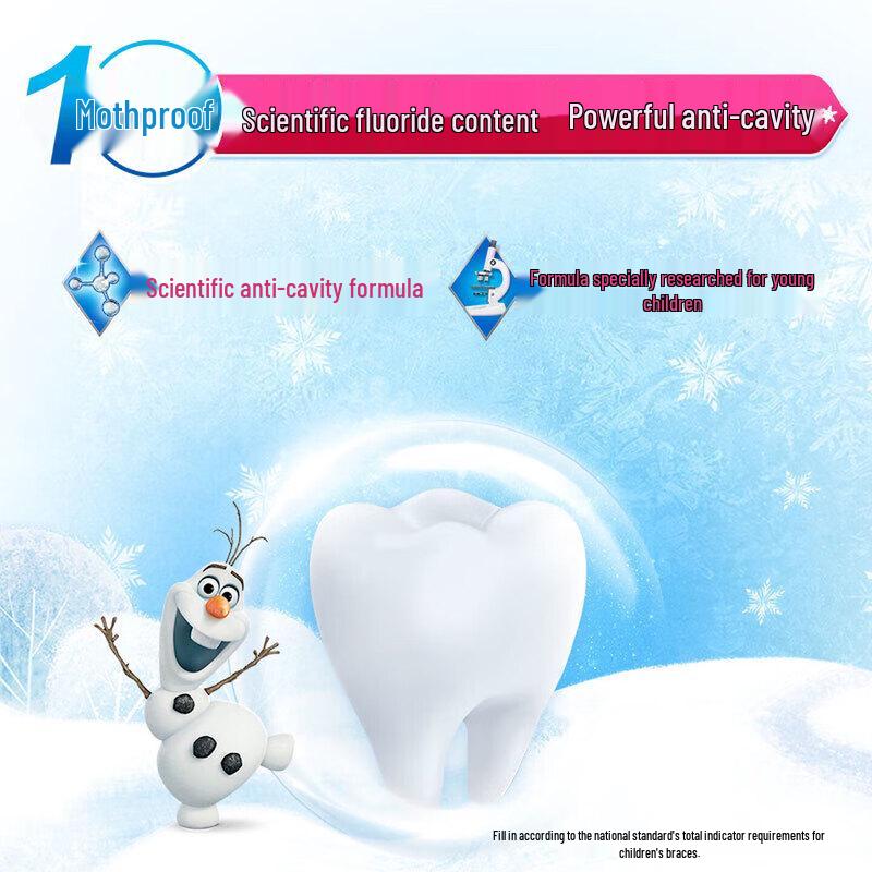 Crest Kids Frozen Strawberry Anti-Cavity Toothpaste