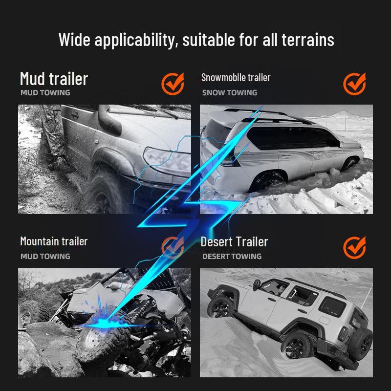 Heavy-Duty Off-Road Emergency Tow Rope