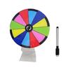 Lucky Draws Rotating Wheel Erasable Reusable Fortune Wheel Tabletop Prize Turn Plate Easy Assembly Rotating Wheel